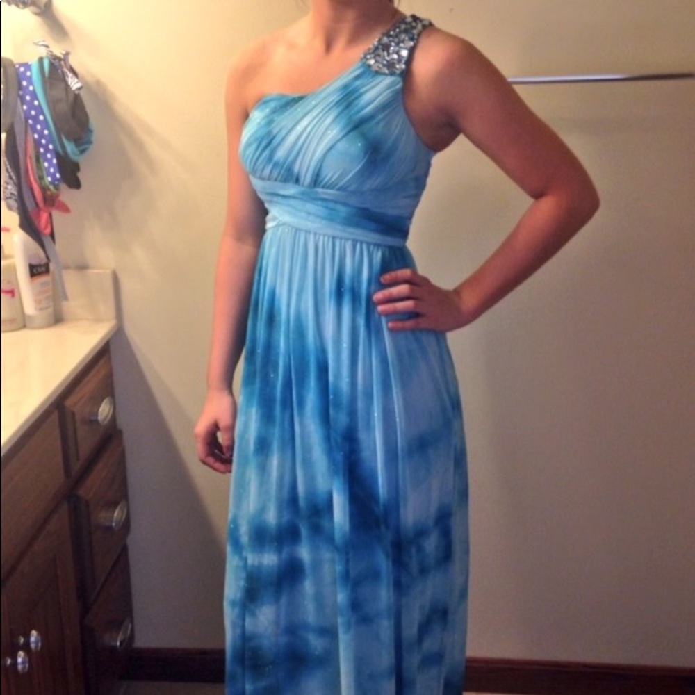 Blue Prom Dress
